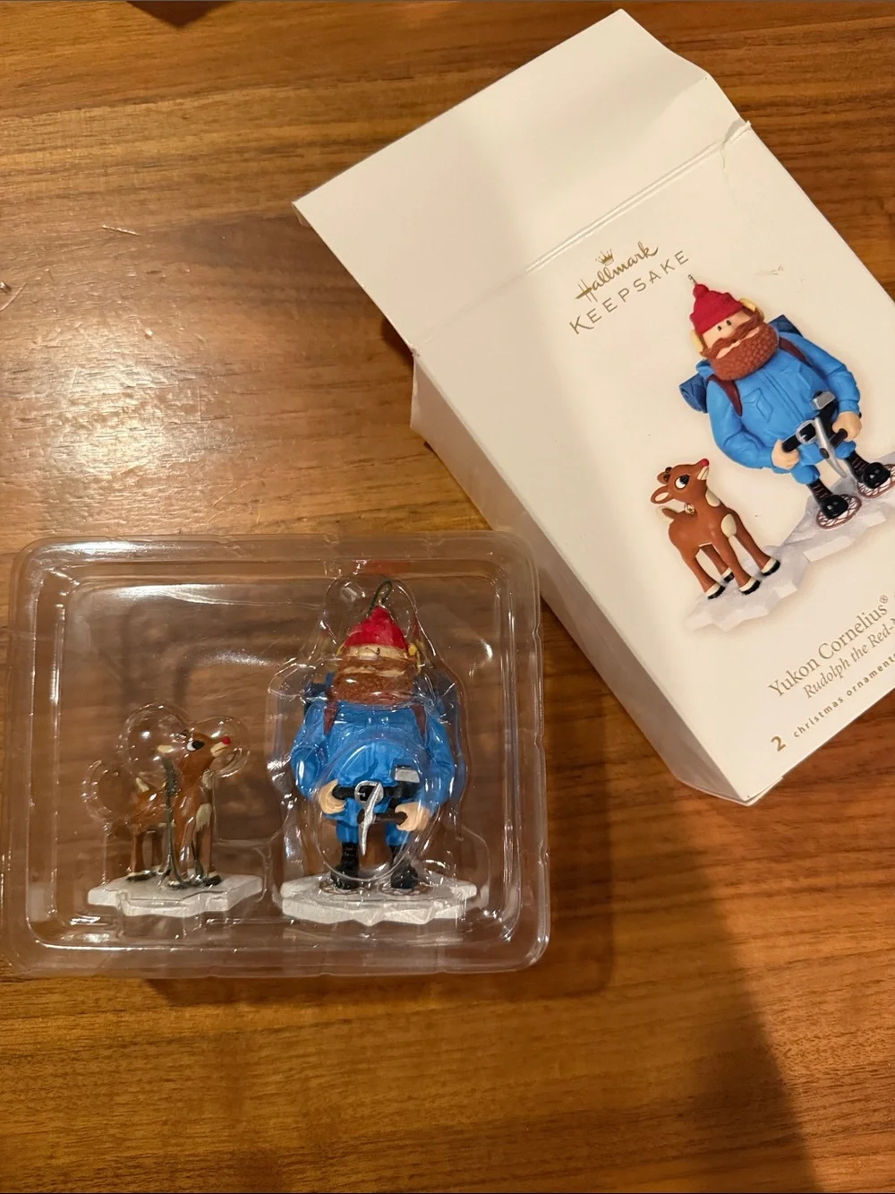Hallmark 2007 Rudolph the Red Nose Reindeer with Yukon Cornelius w origi…
